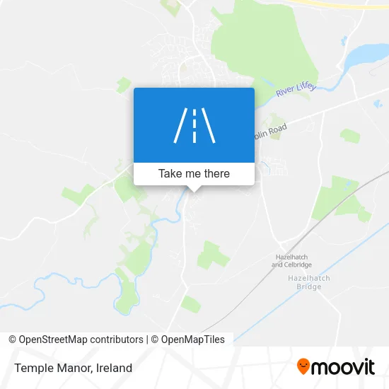 Temple Manor map
