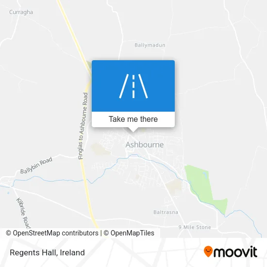 Regents Hall map