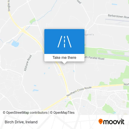 Birch Drive map