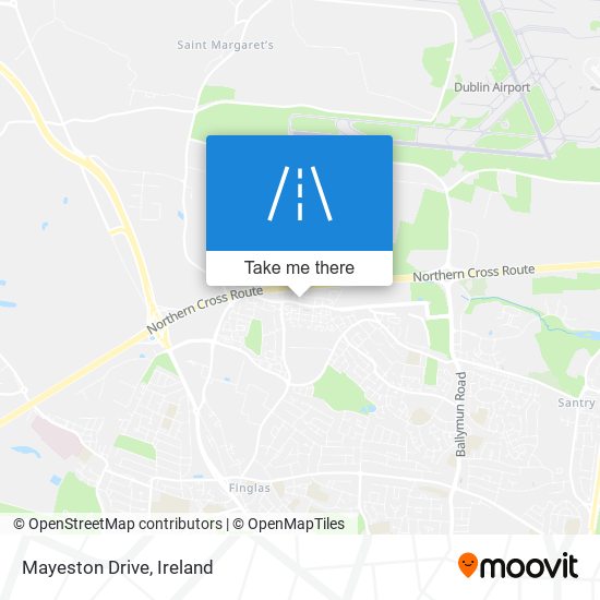 Mayeston Drive map