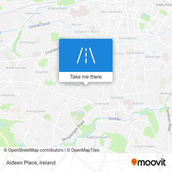 Aideen Place map