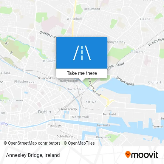 Annesley Bridge map