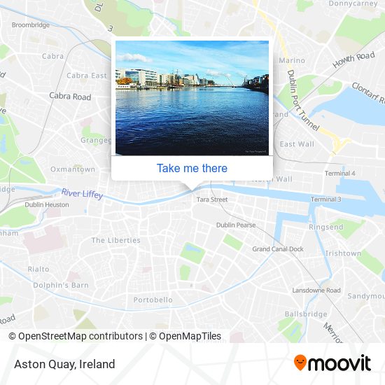 Aston Quay map