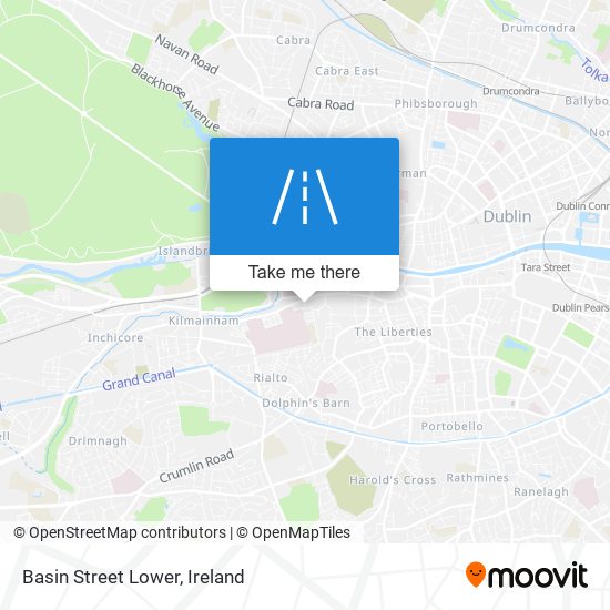 Basin Street Lower map