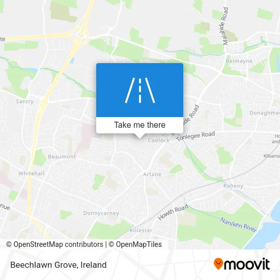 Beechlawn Grove map