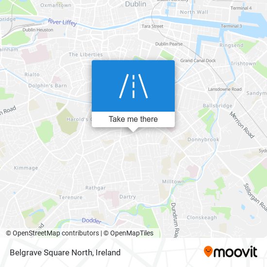 Belgrave Square North map