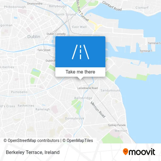 Berkeley Terrace map