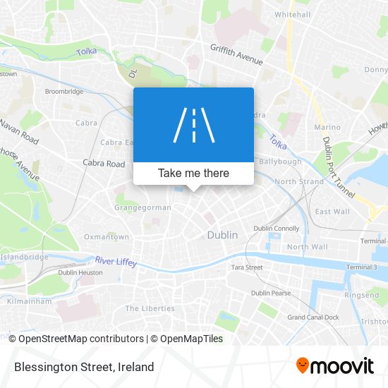 Blessington Street plan