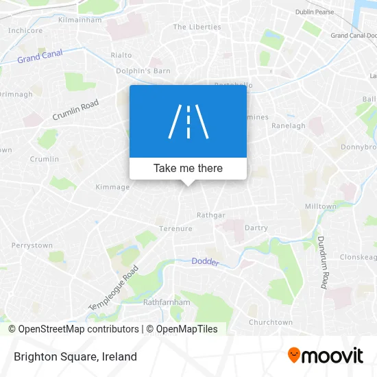 Brighton Square map