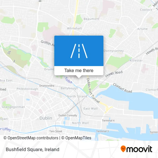 Bushfield Square map