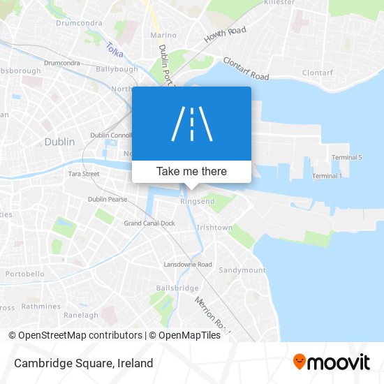 Cambridge Square map