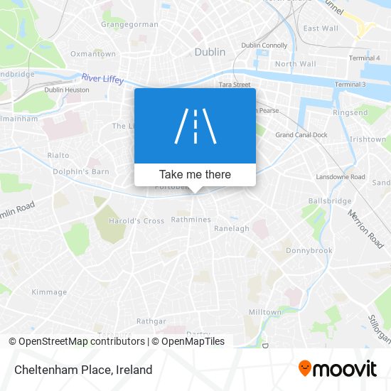 Cheltenham Place map