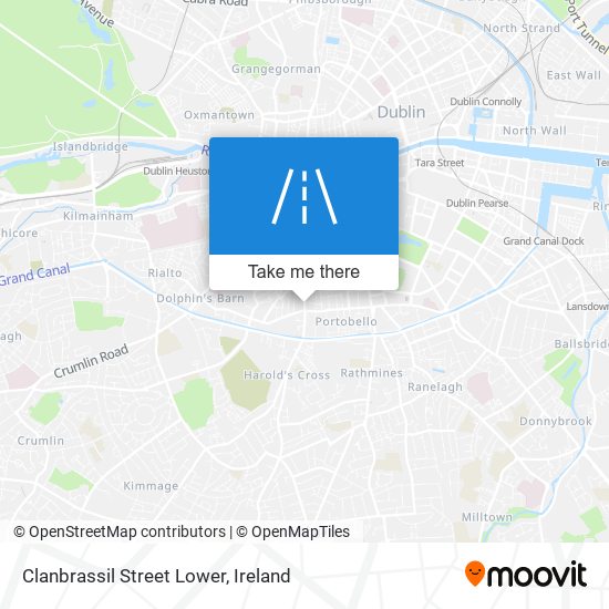 Clanbrassil Street Lower map