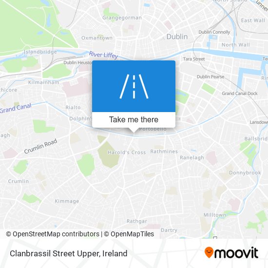 Clanbrassil Street Upper map