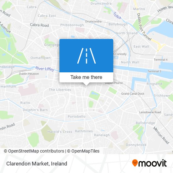 Clarendon Market map