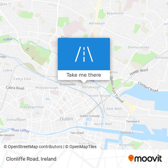 Clonliffe Road plan