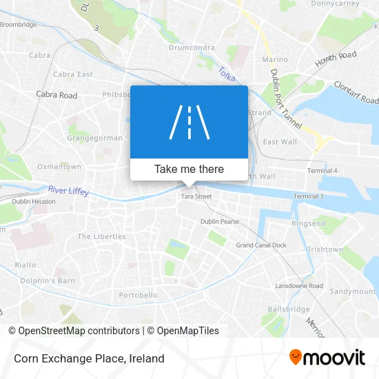 Corn Exchange Place map