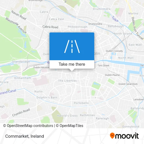 Cornmarket map
