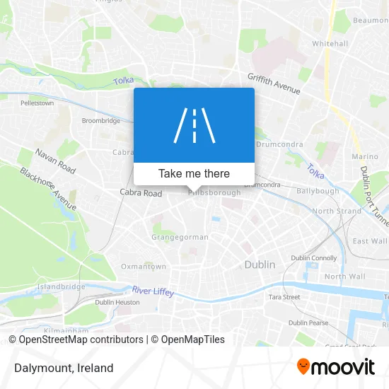 Dalymount map