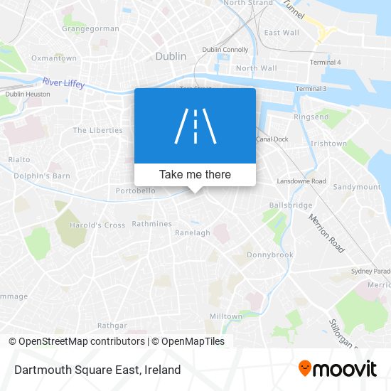 Dartmouth Square East map