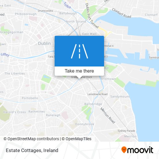 Estate Cottages map