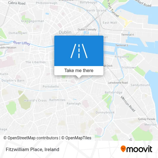 Fitzwilliam Place map