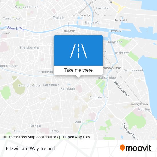 Fitzwilliam Way map