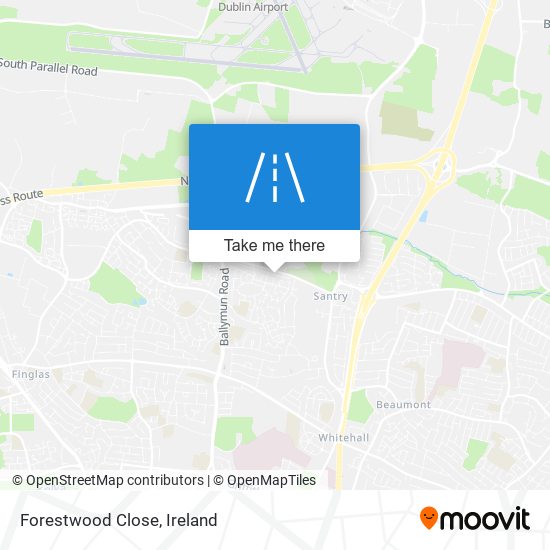 Forestwood Close map