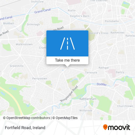 Fortfield Road map