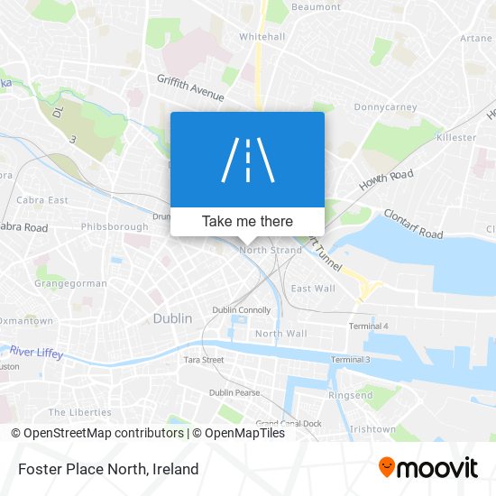 Foster Place North map