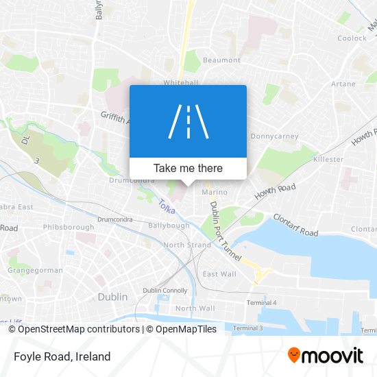 Foyle Road map