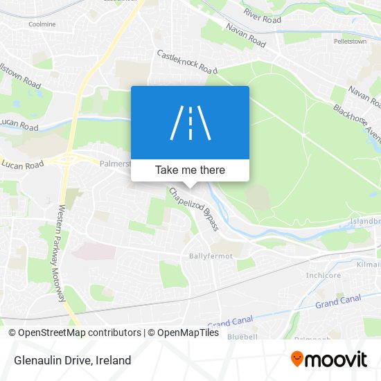 Glenaulin Drive map