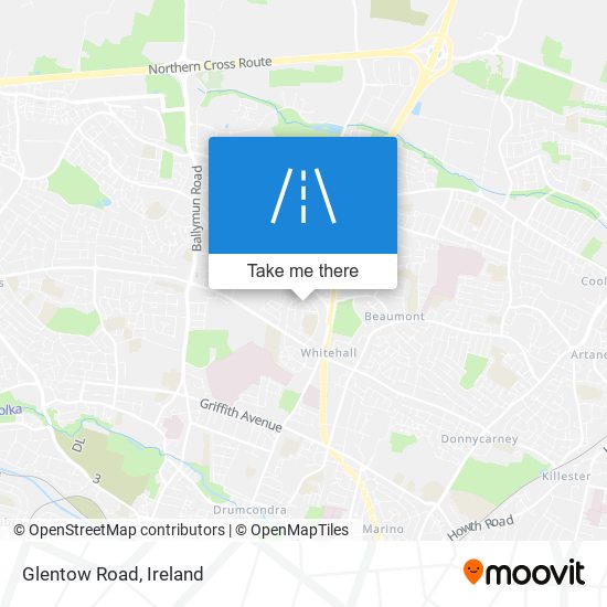 Glentow Road map