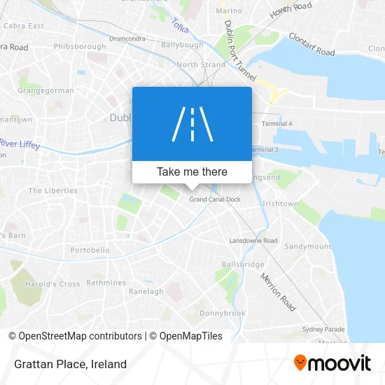 Grattan Place map