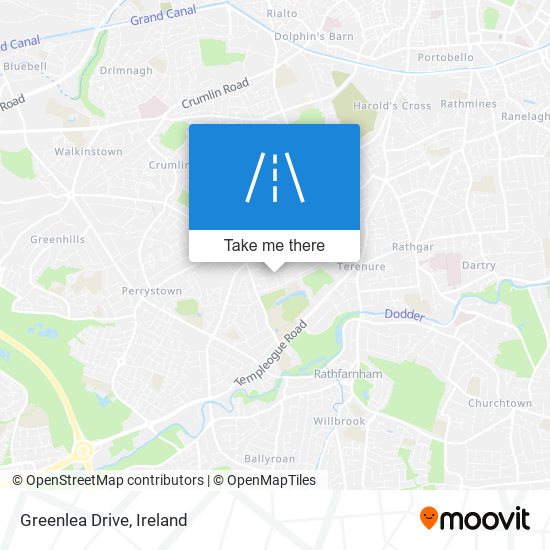 Greenlea Drive map