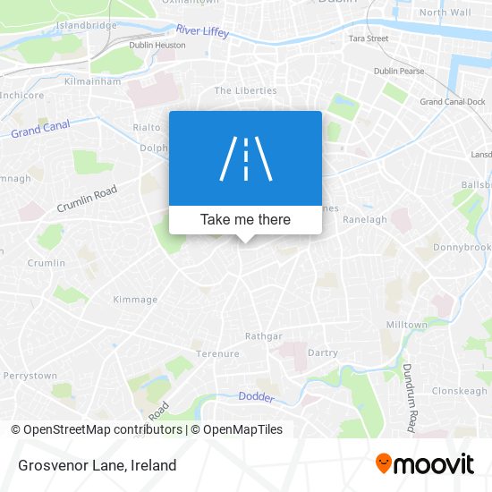 Grosvenor Lane map