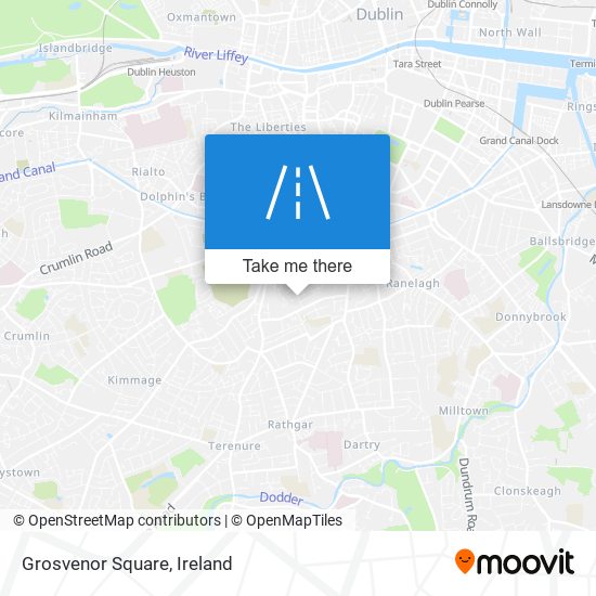 Grosvenor Square map