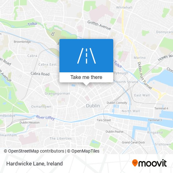 Hardwicke Lane map