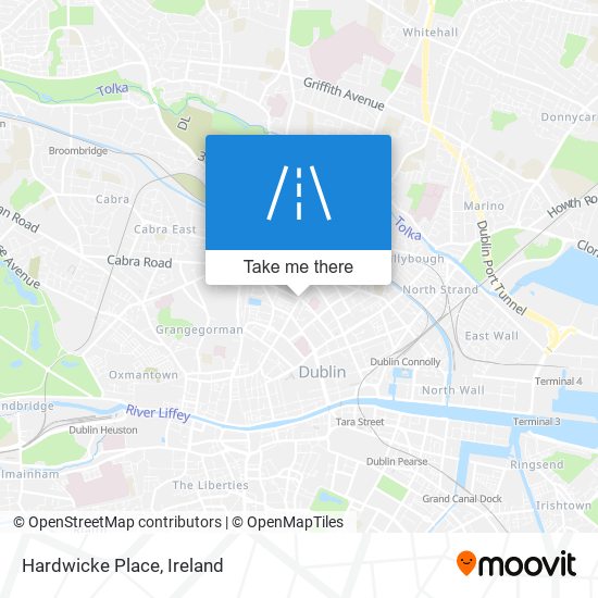 Hardwicke Place map