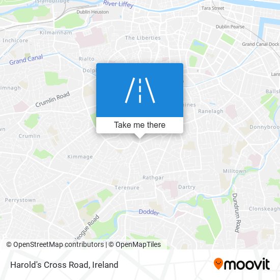 Harold's Cross Road plan