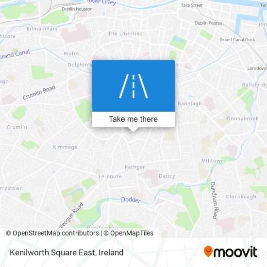 Kenilworth Square East map