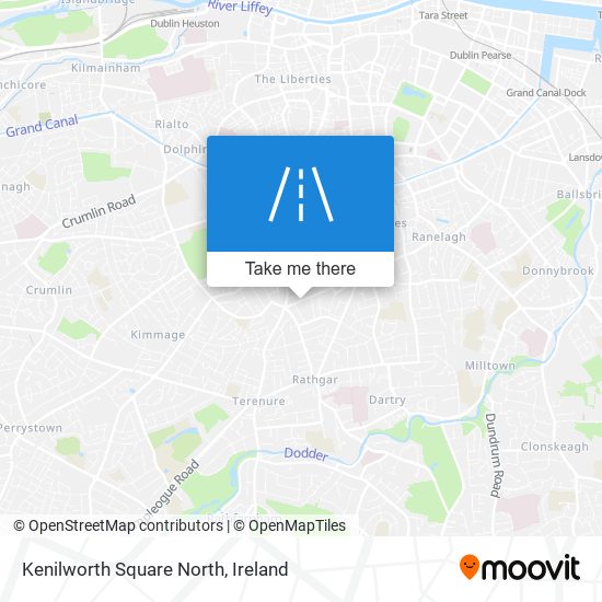 Kenilworth Square North map