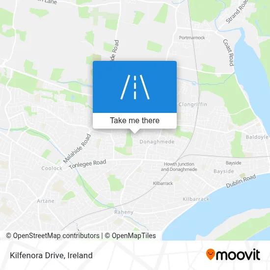 Kilfenora Drive map