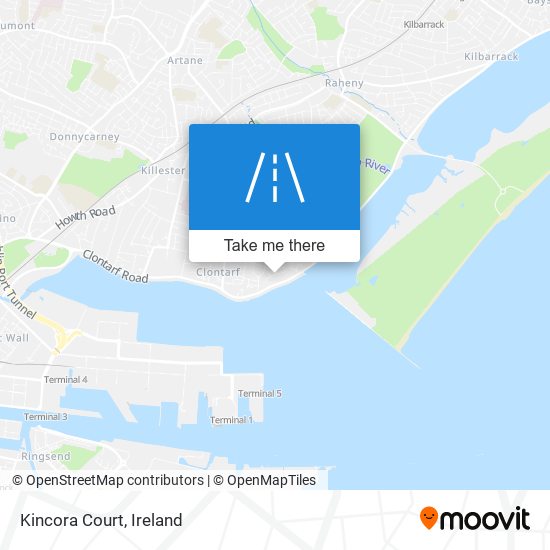 Kincora Court map