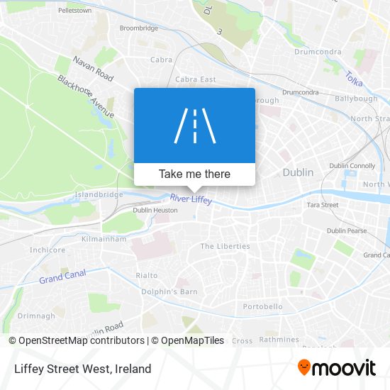 Liffey Street West map