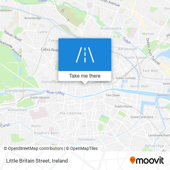 Little Britain Street map