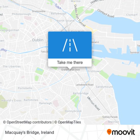 Macquay's Bridge map