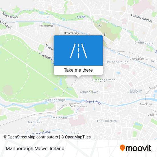 Marlborough Mews map