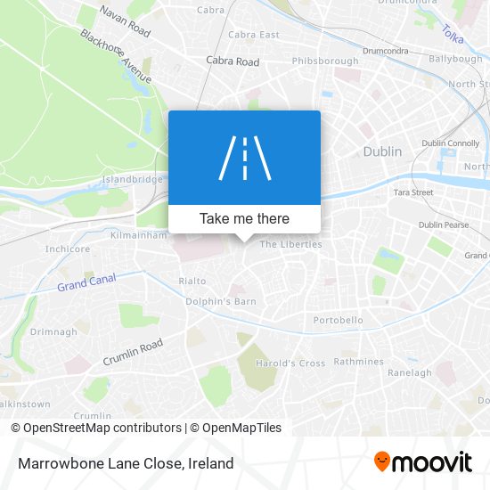 Marrowbone Lane Close map