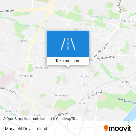 Maryfield Drive map